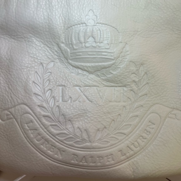 Ralph Lauren White and Tan Men's Messenger Bag - Picture 2 of 12